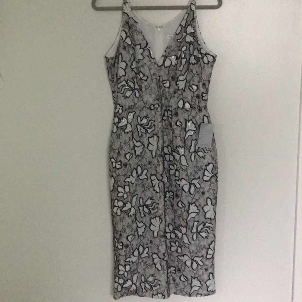 Dress the Population sequin & lace dress, size M